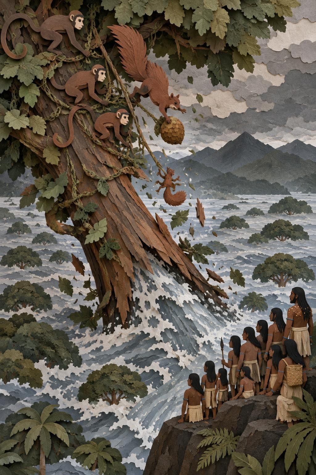 El árbol Genené: el acto del relato