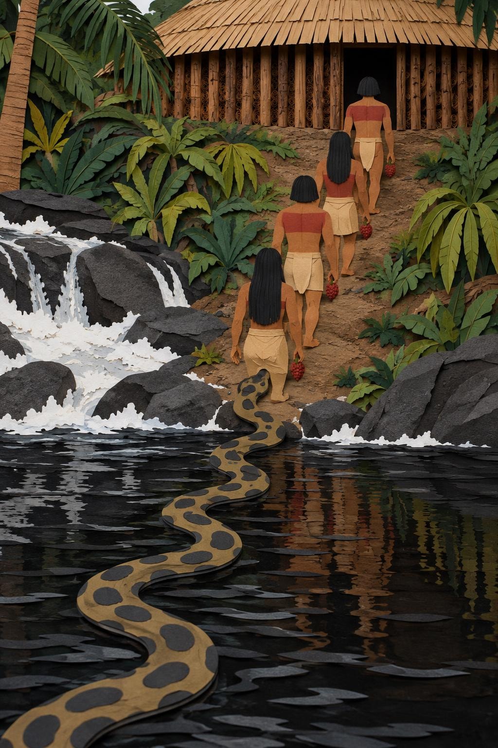 La Cuerda de Leche y la Anaconda Yeba: el acto del relato
