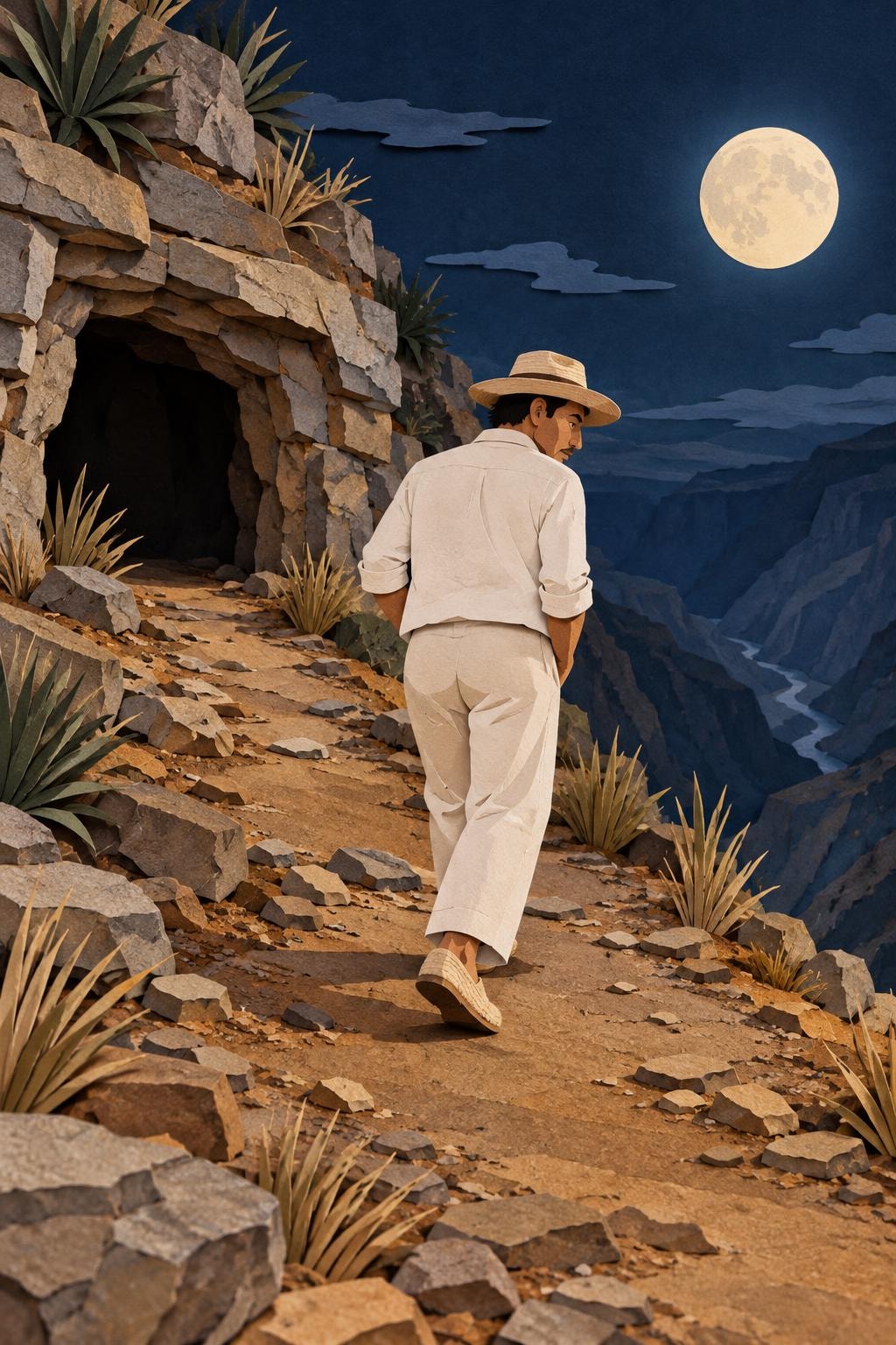 La cueva de la pisca: el acto del relato