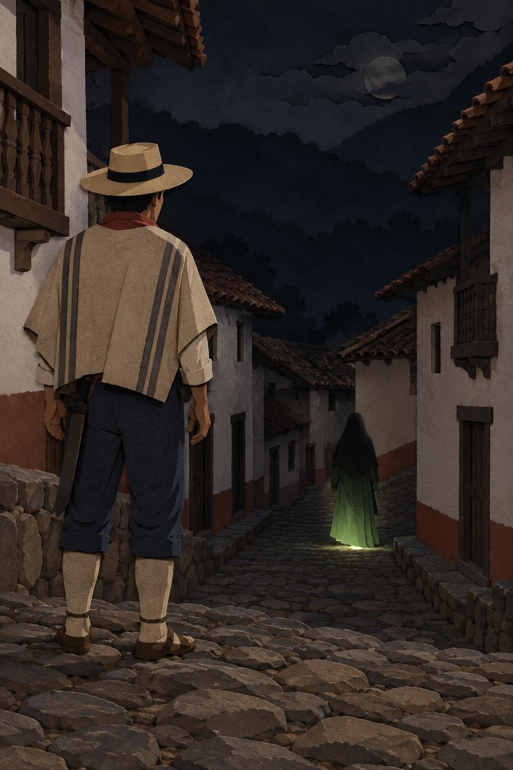 La dama verde: el acto del relato