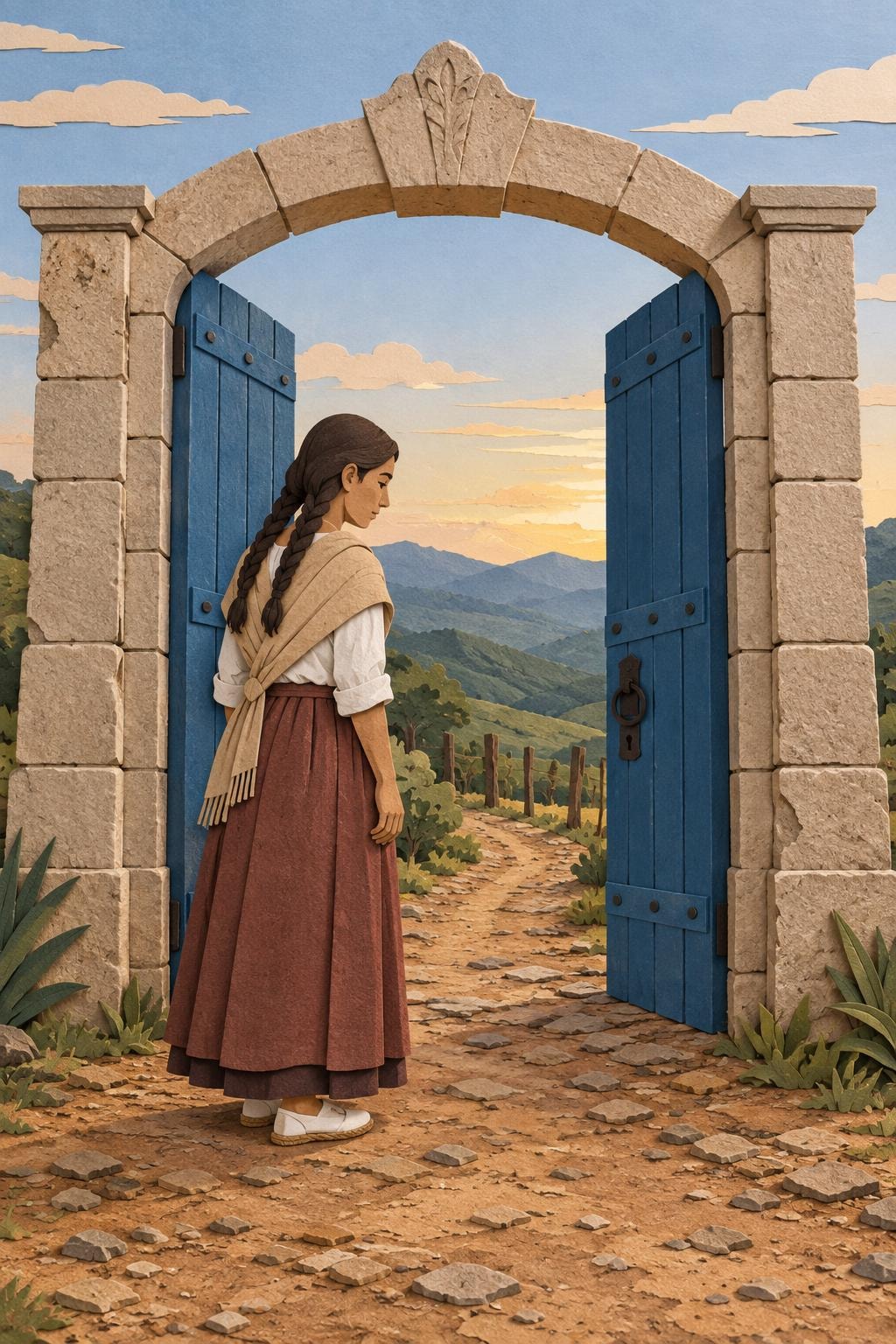 La puerta del perdón: el acto del relato