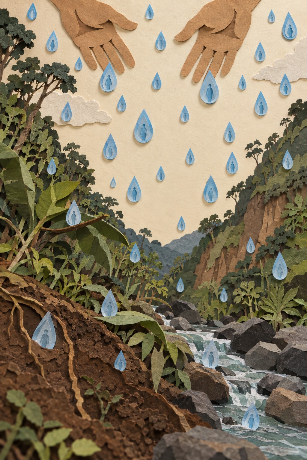 Los espíritus de las gotas de Lomaprieta: el acto del relato