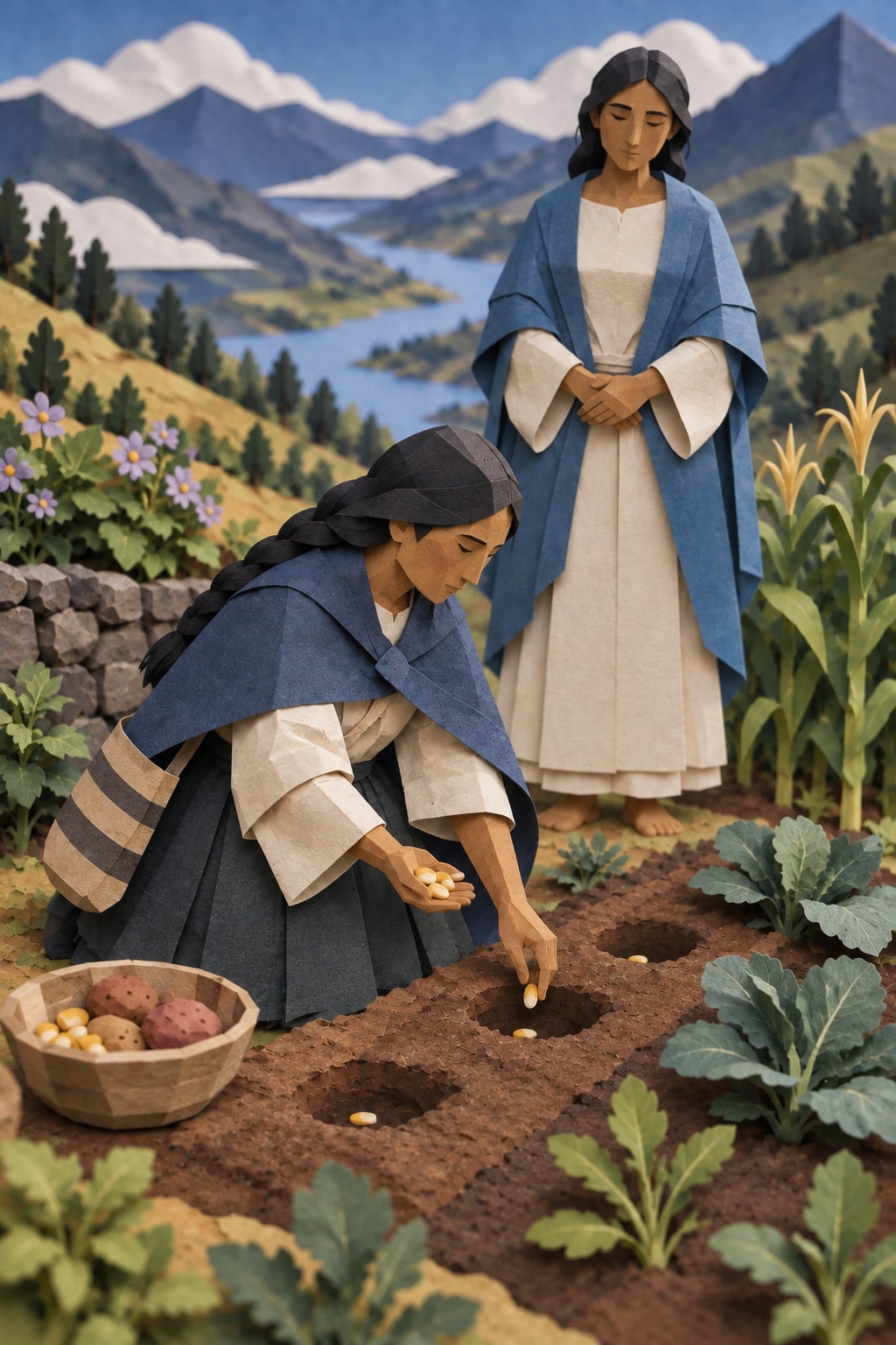 Origen de las plantas: el acto del relato